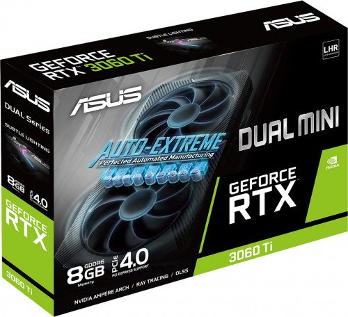 Asus GeForce RTX 3060 Ti Dual V2 Mini LHR