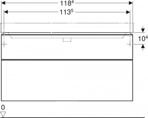 Geberit Smyle Square 120 500.355.00.1