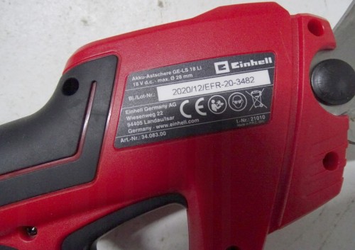 Einhell GE-LS 18 Li-Solo