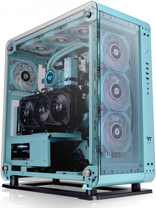 Thermaltake Core P6 Tempered Glass Turquoise