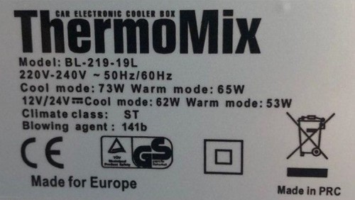 Vitol ThermoMix BL-219-19L