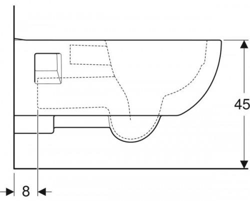 Geberit Selnova Comfort 500.693.01.2