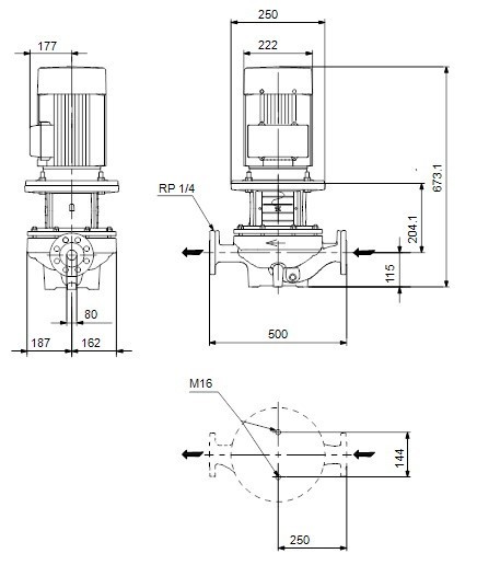 Grundfos TP 80-170/4