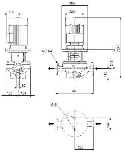 Grundfos TP 80-250/2