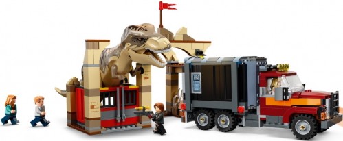 Lego T. rex and Atrociraptor Dinosaur Breakout 76948