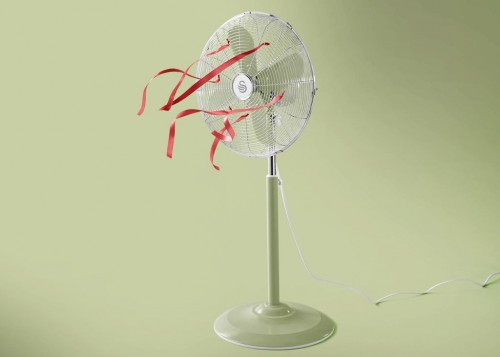 SWAN Retro 16 Inch Stand Fan