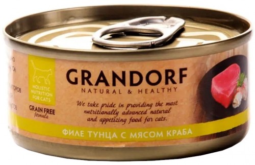 Grandorf Adult Canned with Tuna Fillet/Crab 0.07 kg