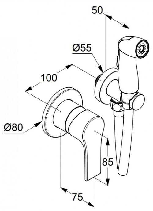 Kludi Zenta SL 489990565