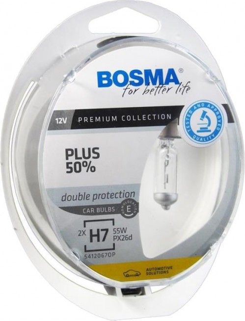 Bosma Plus 50 H7 2pcs