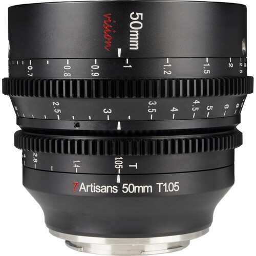 7Artisans 50mm f/1.05 Vision Cine