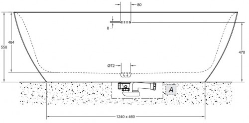 GESSI Mimi 175x80 37525-515