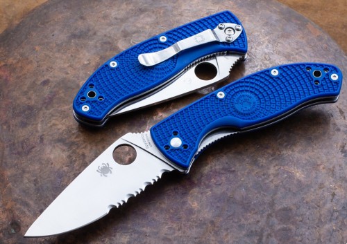 Spyderco Tenacious S35VN Combination Edge