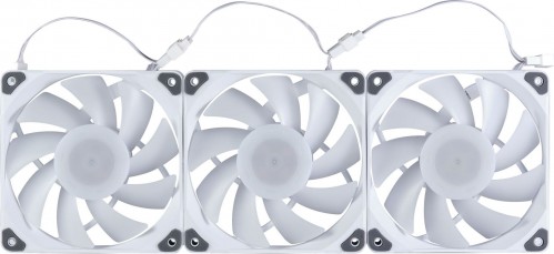 Phanteks M25 PWM D-RGB 120mm White Fan 3 Pack