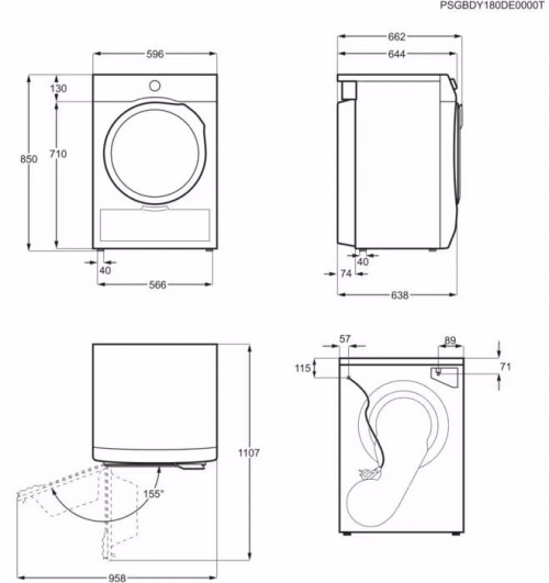 Electrolux PerfectCare 900 MEW9H28M8BP