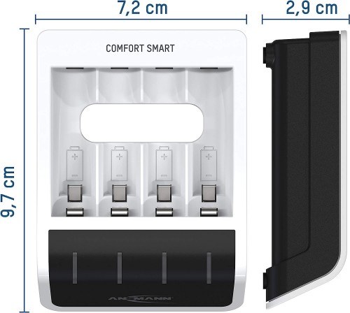 Ansmann Comfort Smart + 4xAA 2100 mAh