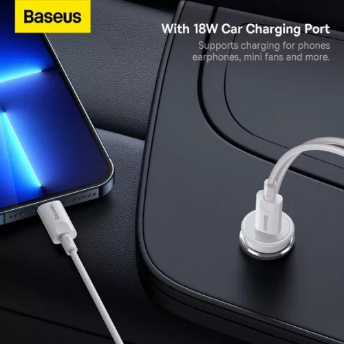 BASEUS CW01 Magnetic Wireless Charging Car Mount Type-C