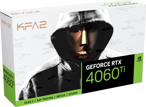 KFA2 GeForce RTX 4060 Ti 8GB EX White 1-Click OC