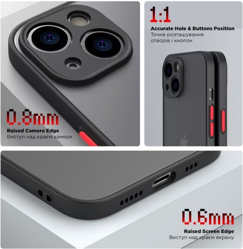 ArmorStandart Frosted Matte Ring for Redmi A2