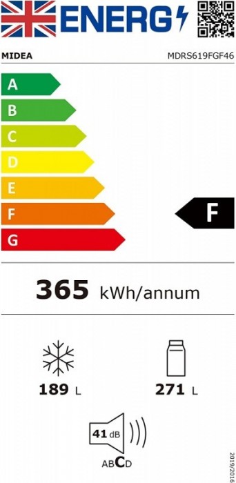 Midea MDRS 619 FGF46