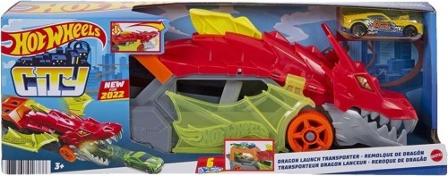 Hot Wheels Dragon Launch Transporter GTK42