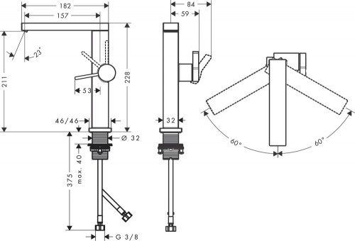 Hansgrohe Tecturis E 73060000