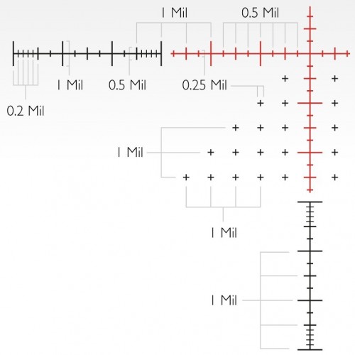 Hawke Sidewinder 30 SF 4.5-14x44 Half Mil 10x