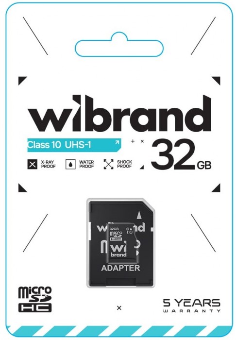 Wibrand microSD UHS-1 U3 with Adapter