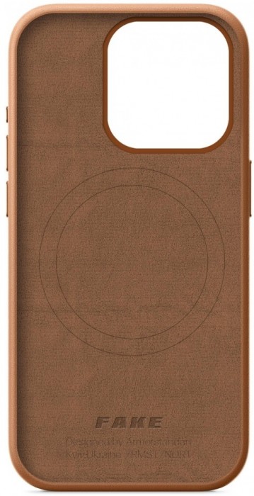 ArmorStandart Fake Leather Case for iPhone 15 Pro