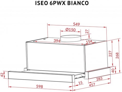 Perfelli ISEO 6PWX BIANCO