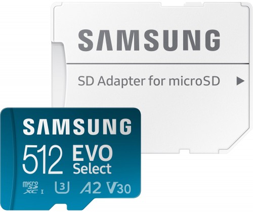 Samsung EVO Select microSDXC + Adapter 2024