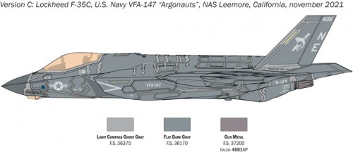 ITALERI F-35C Lightning II Catobar Version (1:72)