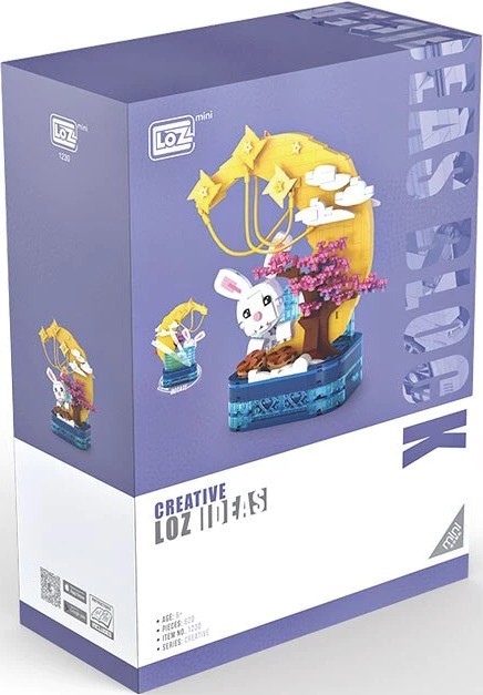 LOZ Mid Autumn Festival Moon Rabbit Pen Holder 1230