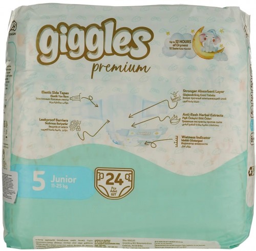 Giggles Premium 5 / 24 pcs