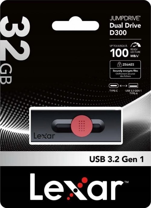 Lexar JumpDrive Dual Drive D300
