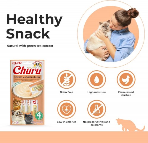 INABA Churu Chicken/Salmon 56 g