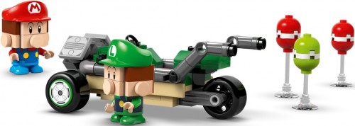 Lego Mario Kart Baby Mario vs Baby Luigi 72034