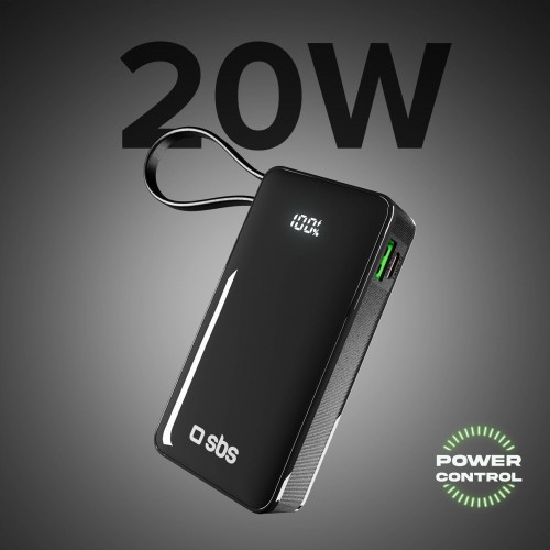 SBS LCD Power Bank 22.5W 10000