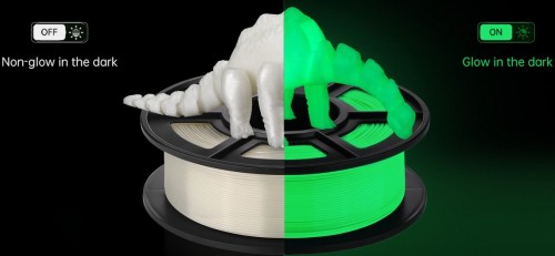 Anycubic PLA Luminous Glow Dark Green 1kg