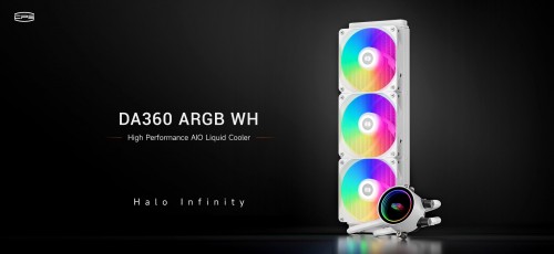PCCooler DA360 ARGB White