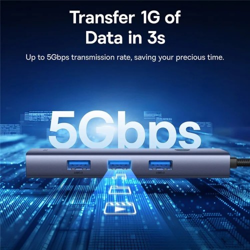 BASEUS UltraJoy Series 4-Port Hub
