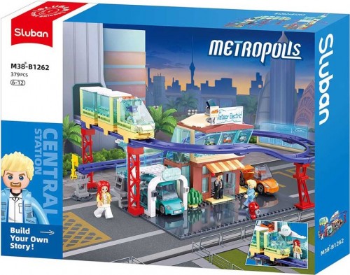 Sluban New Electric Bus Store 4S M38-B1262