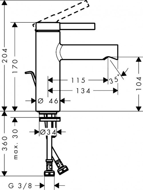 Hansgrohe Zesis S 74720000