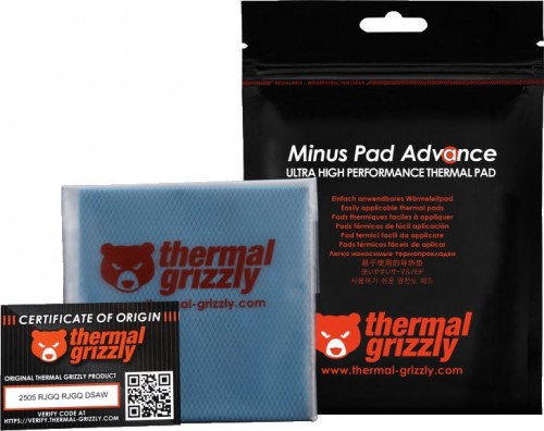 Thermal Grizzly Minus Pad Advance 100x100x0.5 (2 pcs)