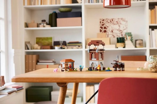 Lego The Pillager Outpost and Ravager 21278