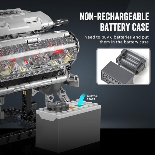 Mould King V8 Technic 10088