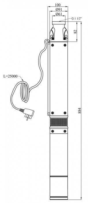 Pumpman 3.5KCEM3-8-0,37
