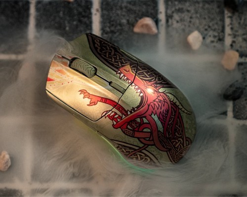 SteelSeries Wireless Gaming Mouse CS2 Dragon Lore Edition