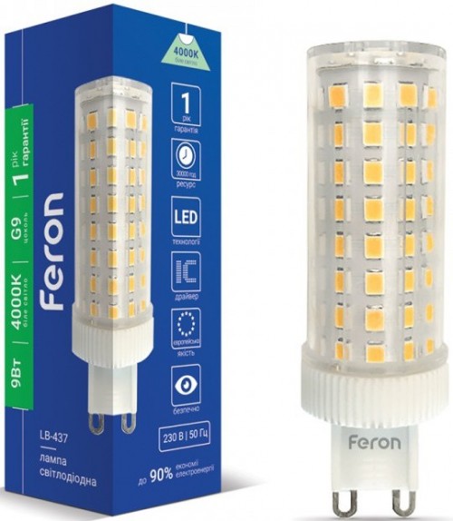 Feron LB-437 9W 4000K G9