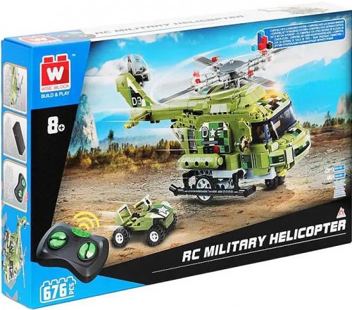 Wise Block Military Helicopter EU389802