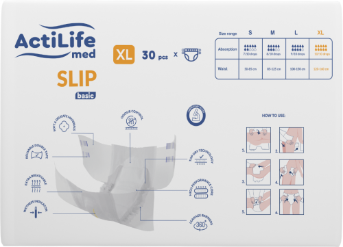 ActiLife Med Slip Basic XL